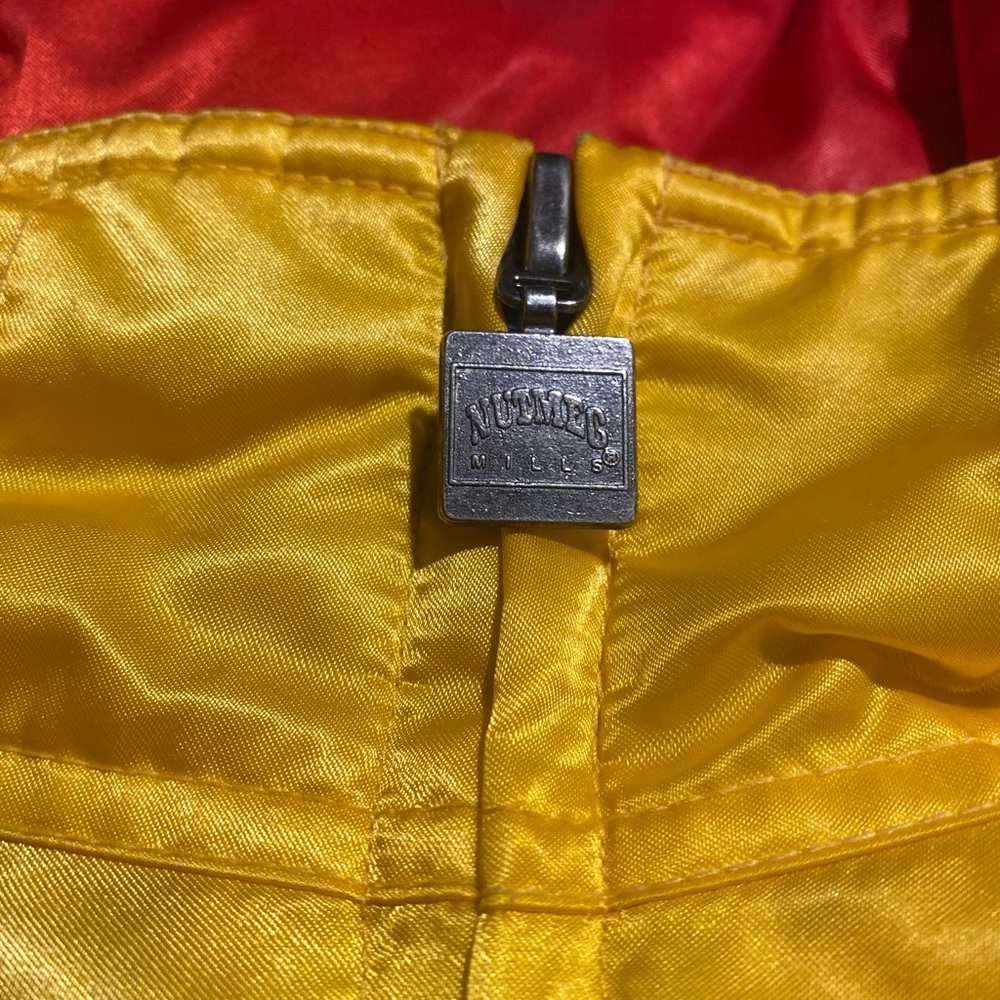 Nascar Blue and Yellow Bomber Jacket - Picture 7 of 8